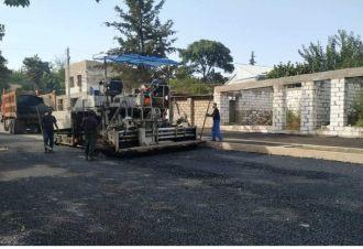 Արցախի Մարտունի քաղաքում բարեկարգվում են փողոցները