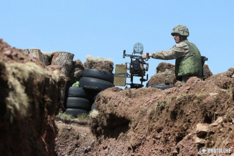 Ադրբեջանական ԶՈՒ ստորաբաժանումները կրակ են բացել Երասխի հատվածում տեղակայված հայկական դիրքերի ուղղությամբ. ՀՀ ՊՆ