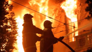 Գյումրիում այրվել է տան՝ մոտ 150 քմ ձեղնահարկը