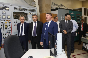 Նախարար Գնել Սանոսյանը ճանաչողական այց է կատարել Հայկական ատոմային էլեկտրակայան