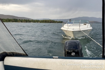 Սևանի թերակղզու մոտ մոտորանավակ է խափանվել