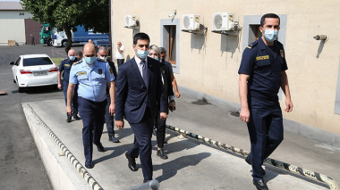 ՊԵԿ նախագահ Ռուստամ Բադասյանի աշխատանքային այցը՝ Արարատյան մաքսատուն-վարչություն