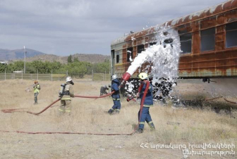 ԱԻՆ-ում անցկացվել է վարժանք նորագույն տեխնոլոգիաների կիրառմամբ. գործարկվել են ԱԹՍ-ներ և ռոբոտ