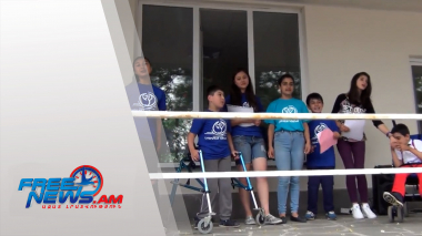 Ավելի քան 100 երեխաներ իրենց հանգիստն անցկացրել են ներառական ճամբարում