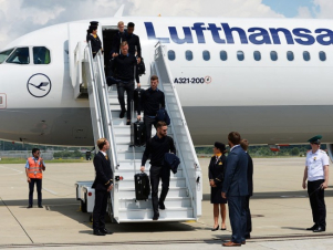 Գերմանիայի ֆուտբոլի ազգային հավաքականի ինքնաթիռը հարկադրված վայրէջք է կատարել Էդինբուրգում