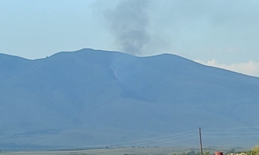 Արա լեռան լանջին հրդեհ է բռնկվել