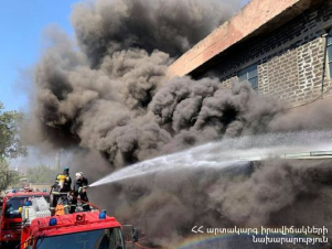 Հրդեհ Գրիբոյեդովի փողոցում․ հաստատվել է հրդեհի բարդության «Թիվ 2» կանչ