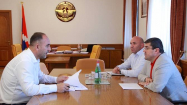ԱՀ նախագահ Հարությունյանը «Հայաստան» հիմնադրամի փոխտնօրենի հետ քննարկել է Արցախում իրականացվող ծրագրերը