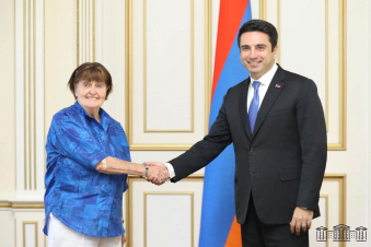 ԱԺ նախագահն ընդունել է  Քերոլայն Քոքսին