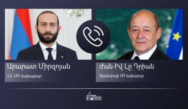 ՀՀ և Ֆրանսիայի ԱԳ նախարարները քննարկել են ԼՂ հակամարտությանը վերաբերող հարցեր