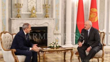 Բելառուսի նախագահն Անկախության 30-ամյակի առթիվ  շնորհավորական ուղերձ է հղել Նիկոլ Փաշինյանին