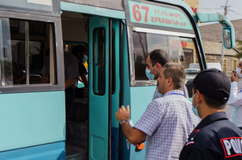 ՀՀ ՔՏՀԱ տեսչական մարմինը Մալաթիա-Սեբաստիայի հանրային տրանսպորտում 16 խախտում է հայտնաբերել