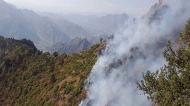 «Արևիկ» ազգային պարկի տարածքում հրդեհաշիջման աշխատանքները վերսկսվել են