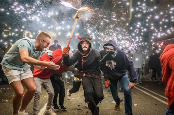 Բարսելոնայում տասնյակ մարդիկ են տուժել Լա Մերսե փառատոնի տոնախմբության ժամանակ