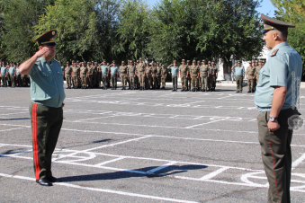 Պարգևներ և կոչումներ են հանձնվել խաղաղապահ ուժերի մի շարք զինծառայողների (լուսանկարներ)