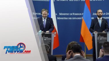 Հայաստանի և Չեխիայի ԱԳ նախարարների համատեղ մամուլի համար հայտարարությունը. տեսանյութ