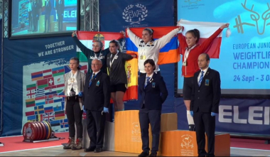 Մարգարիտա Առաքելյանը նույնպես հռչակվեց ծանրամարտի Եվրոպայի չեմպիոն