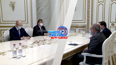 Վարչապետ Նիկոլ Փաշինյանն ընդունել է «Գեոպրոմայնինգ» ընկերության տնօրենների խորհրդի անդամ Ռոման Տրոցենկոյին