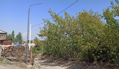 Ազատանում կընդլայնվի ներհամայնքային լուսավորության ցանցը