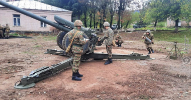 Զորամիավորման հրետանային ստորաբաժանումում անցկացվել են գործնական պարապմունքներ