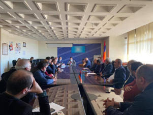 ՏԿԵ նախարարի տեղակալ Արմեն Սիմոնյանը ընդունել է ռուսական ընկերության ներկայացուցիչներին