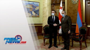 Փաշինյանն ու Ղարիբաշվիլին քննարկել են ՀՀ-Վրաստան համագործակցության օրակարգը և հեռանկարները (տեսանյութ)