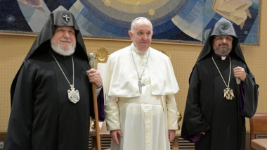 Ամենայն հայոց Գարեգին Բ կաթողիկոսի այցը Հռոմ․ Մայր Աթոռ