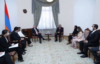 Մհեր Գրիգորյանն ընդունել է Արաբական Միացյալ Էմիրությունների վերահսկիչ պալատի նախագահին