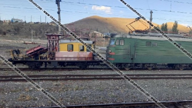 Ծովագյուղ–Շորժա ճանապարհին բեռնատար գնացքներ են բախվել