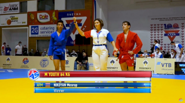 Մեսրոպ Նիկոյանը՝ սամբոյի Աշխարհի պատանեկան առաջնության չեմպիոն