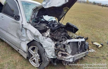 Սևան-Դդմաշեն ճանապարհին ավտովթար է տեղի ունեցել․ ուղևորները հոսպիտալացվել է Սևանի ԲԿ