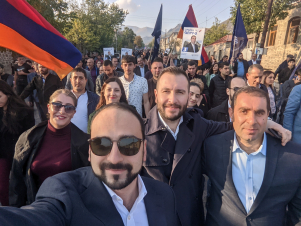 ՔՊ գործընկերների հետ միասին մասնակցեցինք Գորիսում ընթացող քարոզարշավին․ Տիգրան Ավինյան