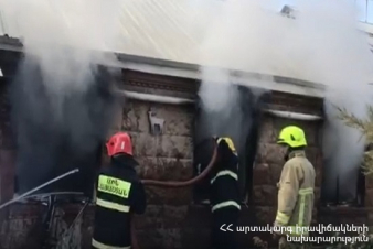Հրդեհ է բռնկվել Դալար գյուղի տներից մեկում