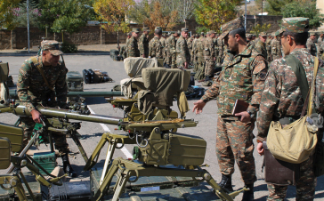 Զորամասերից մեկում իրականացվել է մարտական հերթապահության հերթափոխ