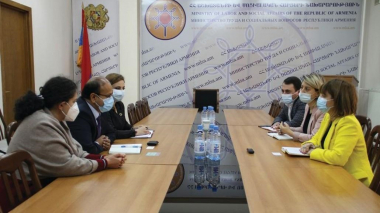 Տաթևիկ Ստեփանյանը հանդիպում է ունեցել ԱՀԿ ներկայացուցիչ Սաթիշ Միշրայի հետ