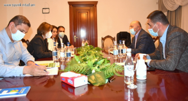 Մելիքսեթ Պողոսյանն ընդունել է Հայաստանում ՄԱԿ-ի Զարգացման ծրագրի մշտական ներկայացուցիչ Նաթիա Նացվլիշվիլիին