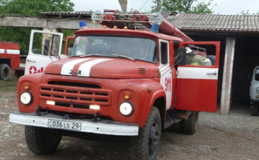 Հրդեհ Բաղրամյան գյուղում