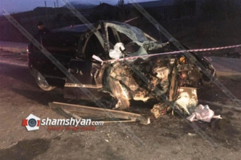 Գեղարքունիքում բախվել են Mitsubishi Pajero io-ն ու Opel Astra-ն. կա 1 զոհ, 5 վիրավոր. shamshyan.com  