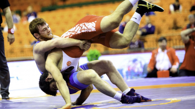 Սամվել Գրիգորյանը հաղթեց ադրբեջանցուն և դուրս եկավ 1/4 եզրափակիչ. հունահռոմեական ըմբշամարտի Մ23 ԱԱ