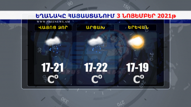 Եղանակի տեսություն 03.11.2021