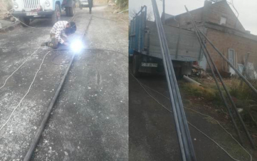 Ընդլայնվում է Արագածոտնի մարզի Ոսկեվազ համայնքի գազի ներքին ցանցը