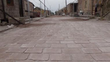 Ավարտվեցին  Արթիկի Ղուկասյան փողոցի հիմնանորոգման աշխատանքները