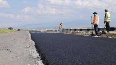 Ալագյազ համայնքում ավելի քան 200 միլիոն դրամի ասֆալտապատման աշխատանքներ են իրականացվում