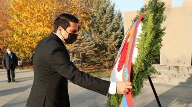 Խոնարհում 44-օրյա պատերազմում ընկած քաջորդիների հիշատակին