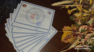 Կին դատապարտյալները հավաստագրեր են ստացել