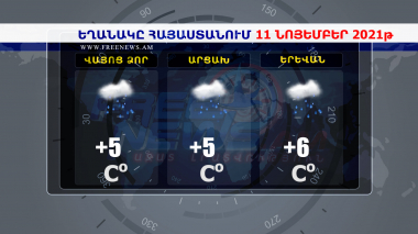 Եղանակի տեսություն 11.11.2021