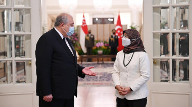 Արմեն Սարգսյանը Սինգապուրի նախագահի հետ հանդիպմանը ներկայացրել է ԼՂ հակամարտության պատմությունը