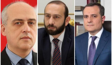 Հայաստանի, Վրաստանի և Ադրբեջանի ԱԳ նախարարները քննարկել են իրադրությունը տարածաշրջանում