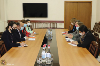 Նարեկ Մկրտչյանն ընդունել է Հայաստանում ԱՄՆ դեսպան Լին Թրեյսիին