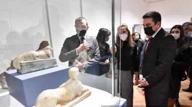 Կործանված Պոմպեյ քաղաքի բացառիկ ցուցանմուշները ներկայացվեցին Ազգային պատկերասրահում